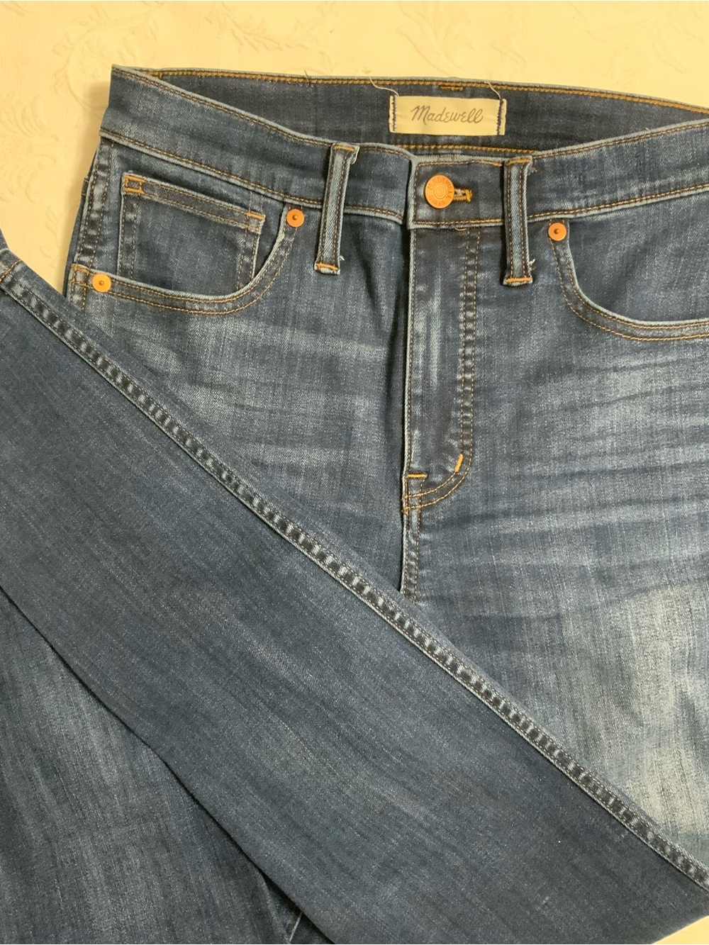 Madewell Woman’s Skinny 10 inch Hi-rise Jeans, size 8, Classic Style